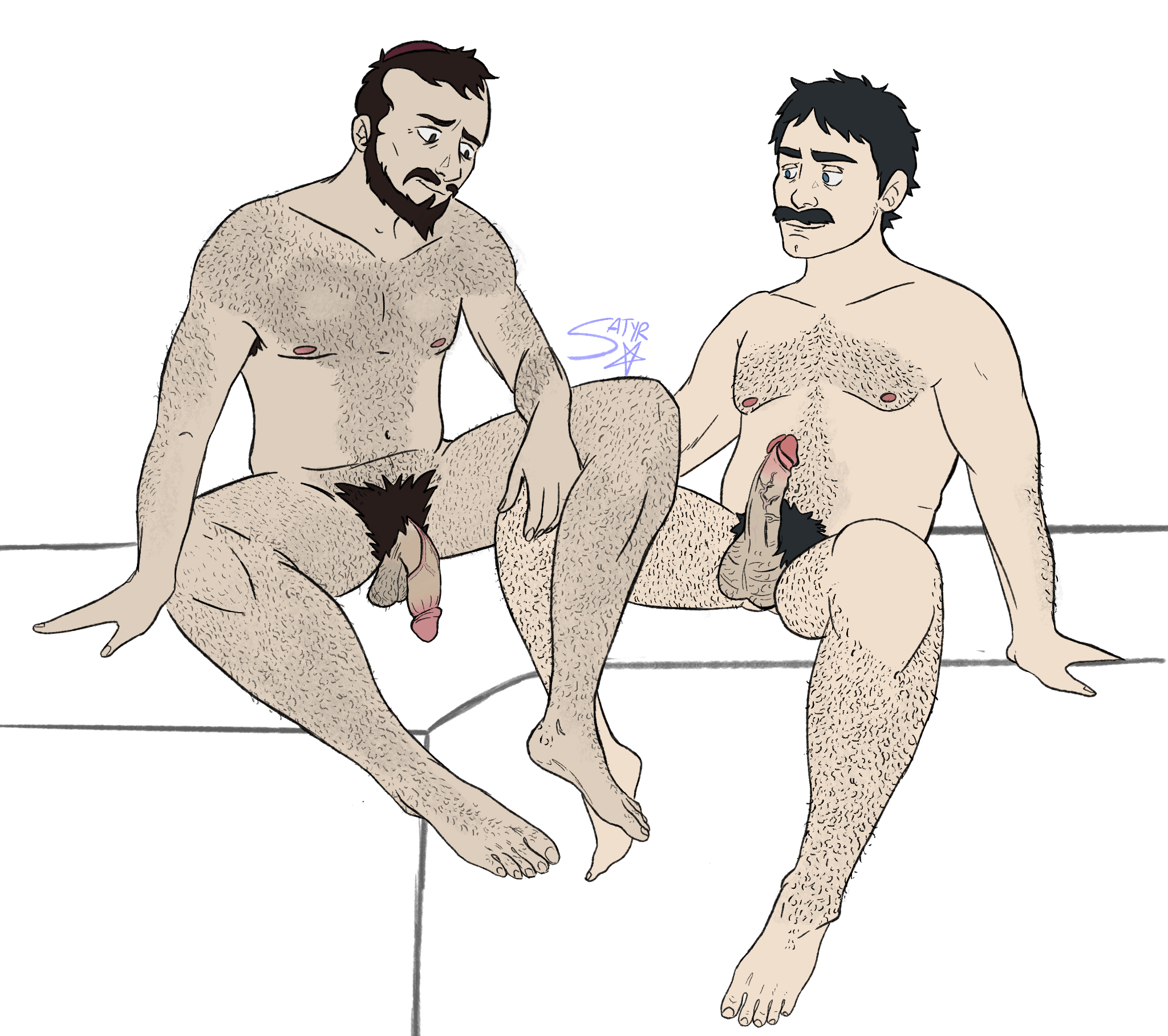 2boys beard black hair brown hair circumcised dilf erect penis  facial hair feet gay gerald broflovski hairy hairy arms hairy balls hairy  chest hairy legs hairy male hairy shoulders