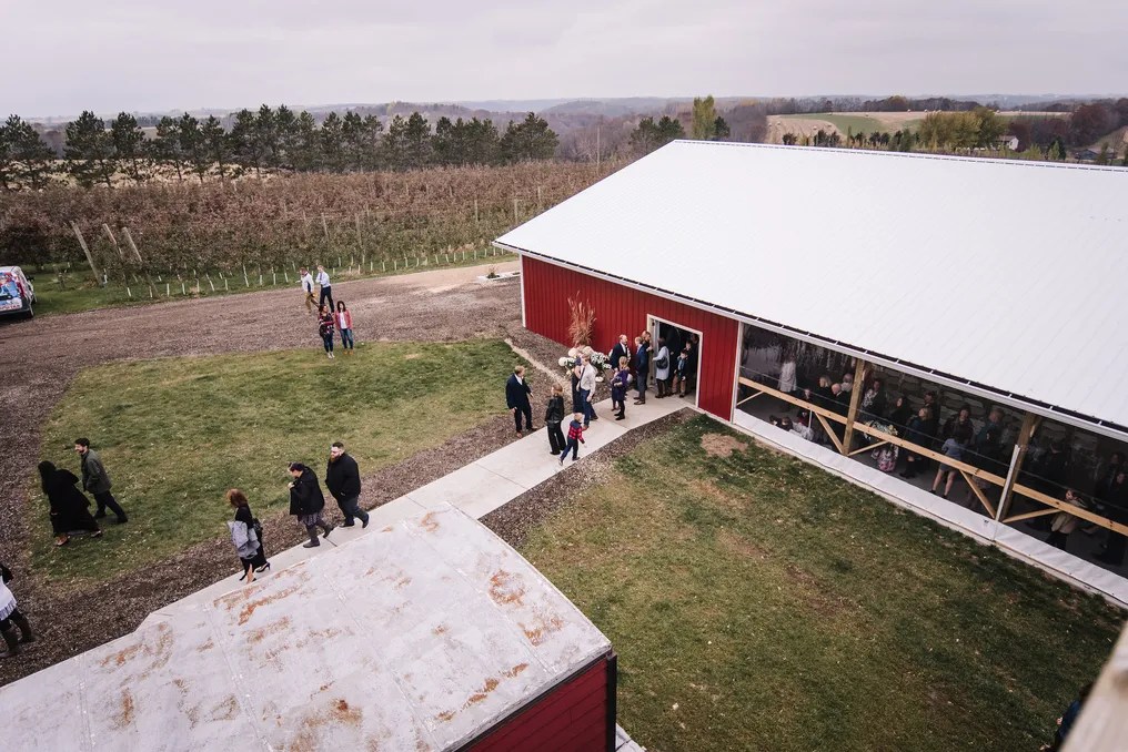 The Barn & Apple Orchard on South Ridge #16