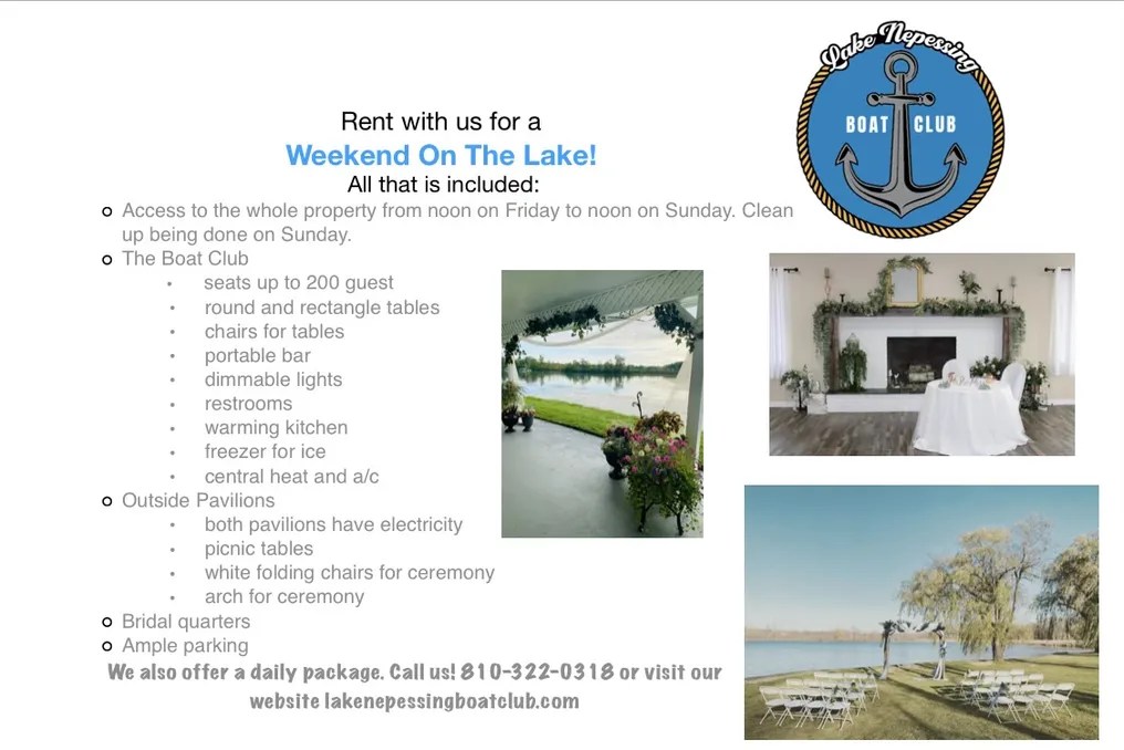 Lake Nepessing Boat Club #25