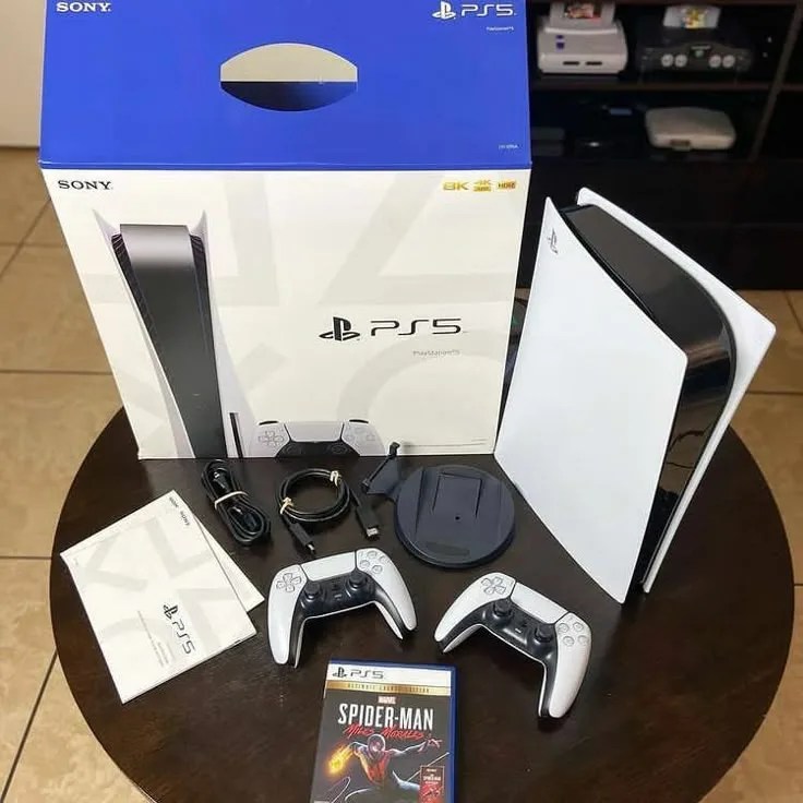 Sony PlayStation 5 Slim Disc Edition - Excellent Condition, 1TB Storage