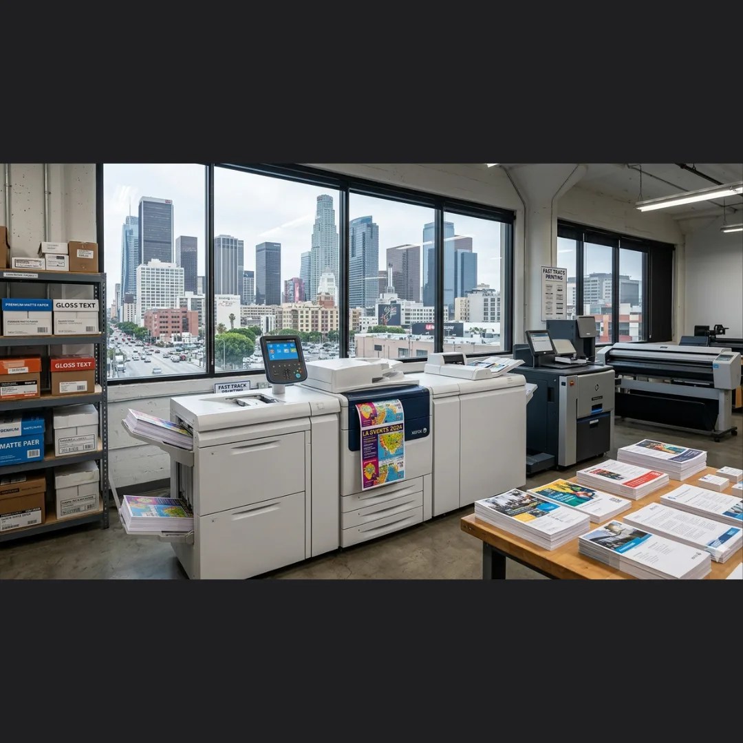 Reliable and Quick Printing Services in Downtown Los Angeles for Your Business