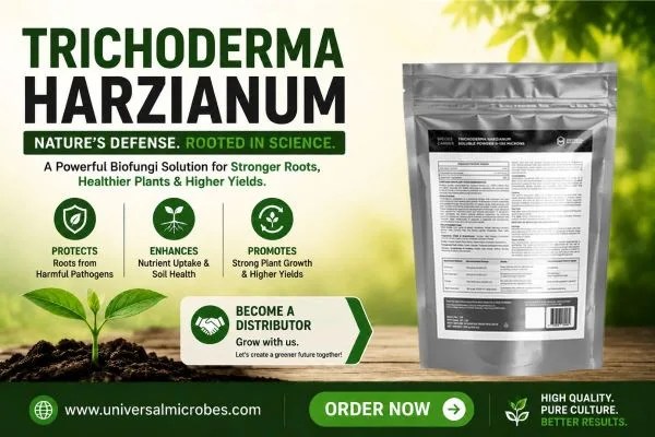 Trichoderma Harzianum Bio-Fungicide for Healthier Crop Roots