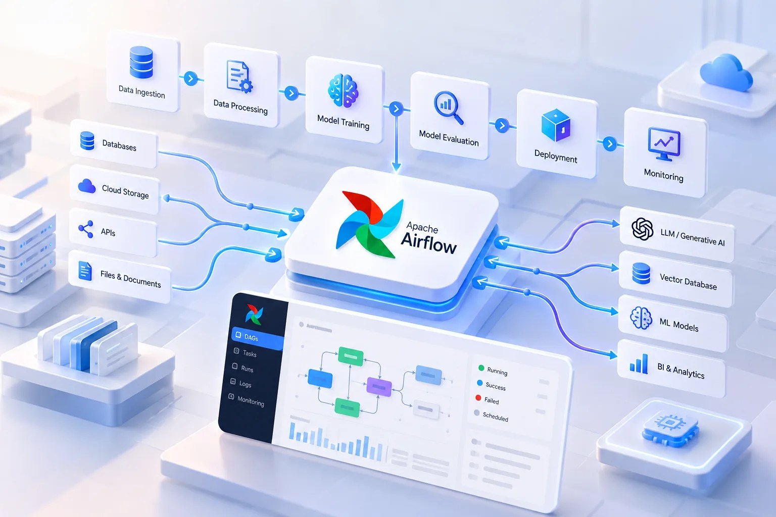 Apache Airflow 3: Orchestrating AI Workflows Efficiently