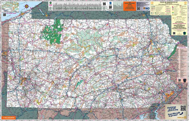 Printable Pa County Map County Map Mapsof Map Of Pa With 