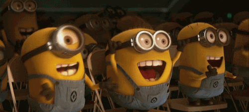 Funny gifs of celebration, success, victory