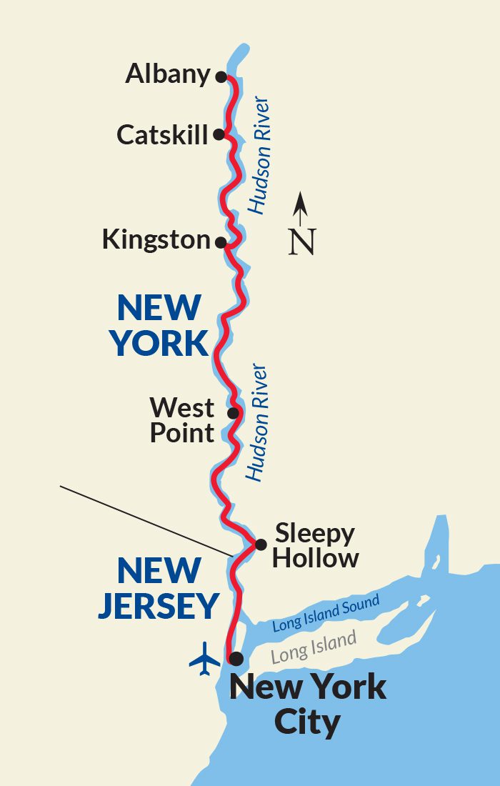 Hudson River Map United States Hudson River Salt Front Hudson River 700x1100 