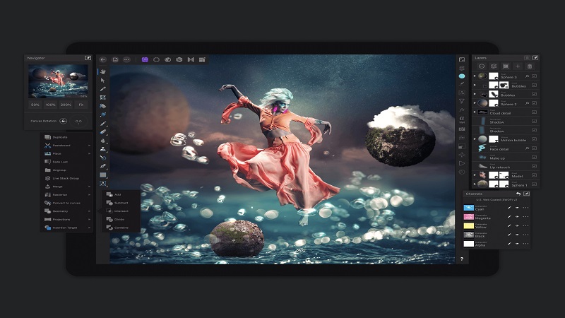 Affinity Photo | The Monochrome Look In Affinity Photo App
