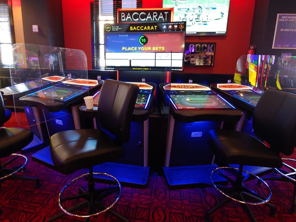 Baccarat ETG at Grand Z casino in Central City, Colorado