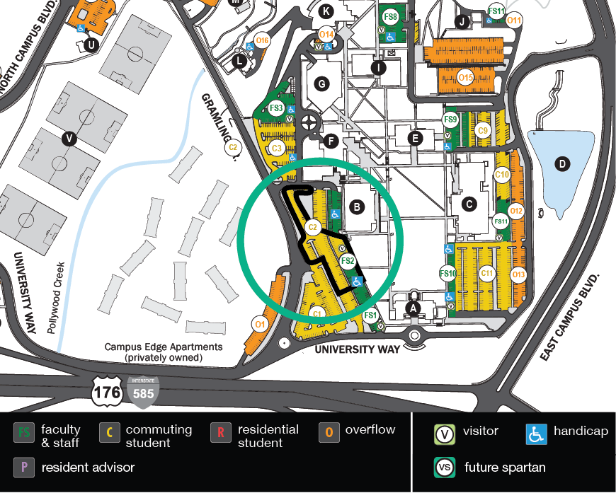 Usc Campus Map Printable Printable Maps Parking Map Library 