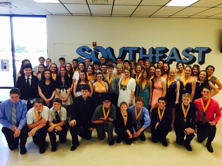 Southeast Class of 2019, 8th Grade class photo courtesy of Mary Colvin