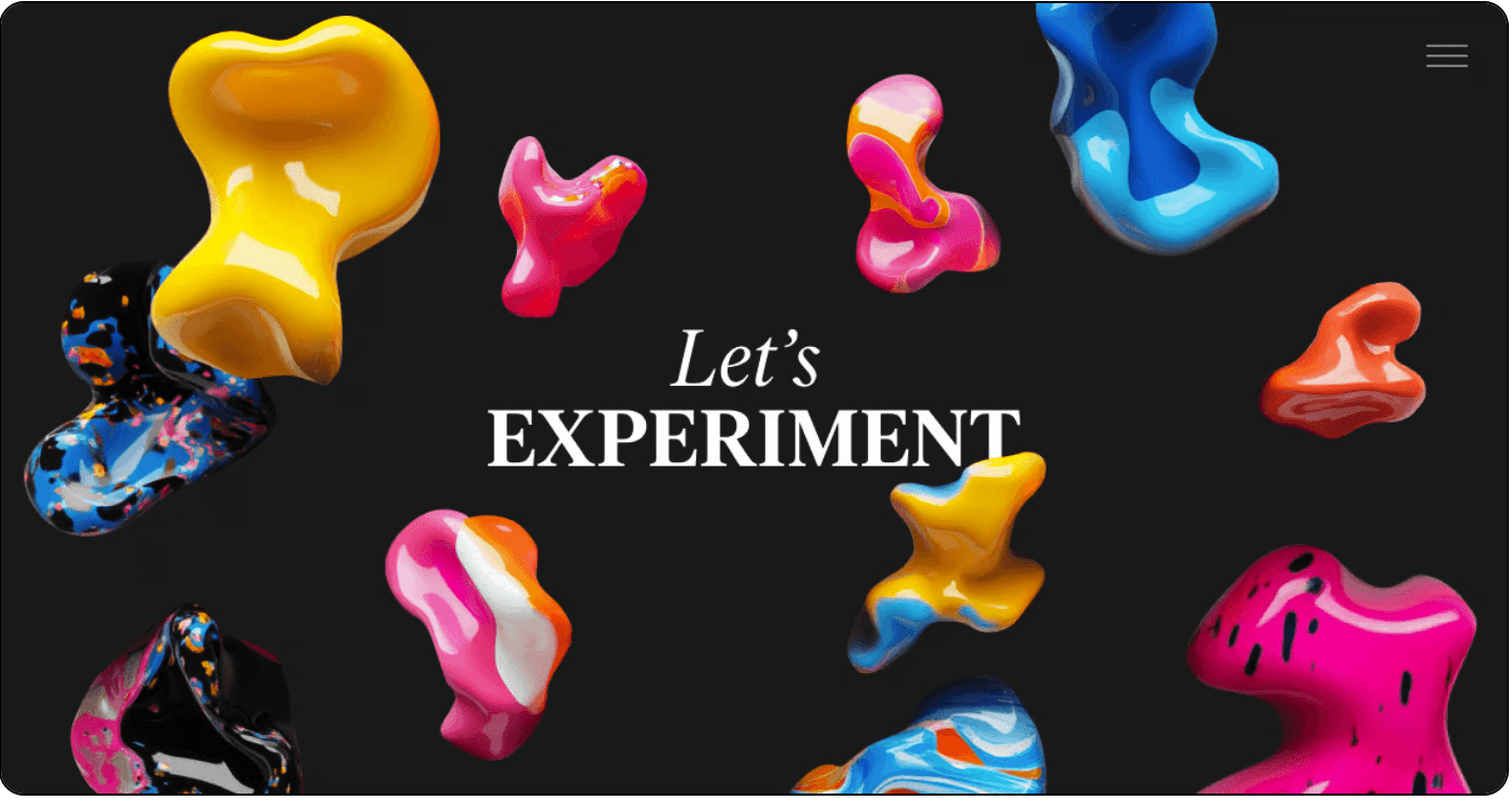 Interactive 3d elements