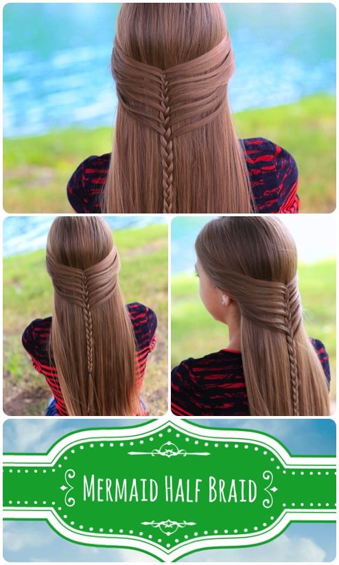 mermaid-braid-summer hairstyles