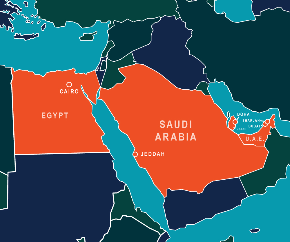 Middle East Tour Spring 2026 U S Educational Group Spring 2026 Tour Map 10 14 