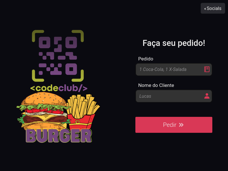 Github Luk4x Dev Burger Order Log Interface Codeburger Interface - Premium Light Image Gallery - High Resolution