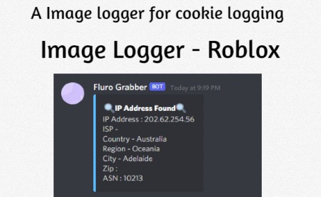 GitHub - Yazkun69/Image-logger-roblox: A Image Logger For Roblox Cookies Made With HTML