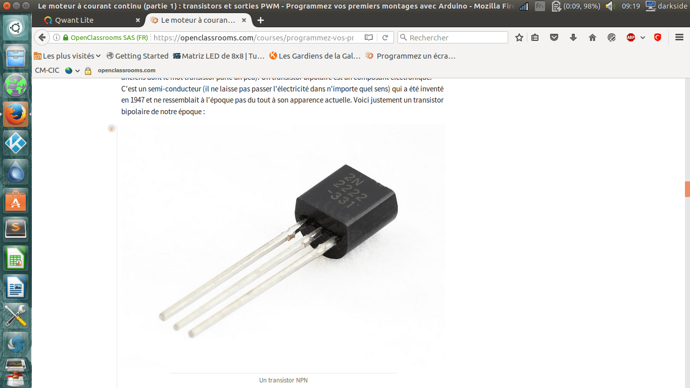 Resolu Arduino Quel Transistor Choisir Par Gainsboroow