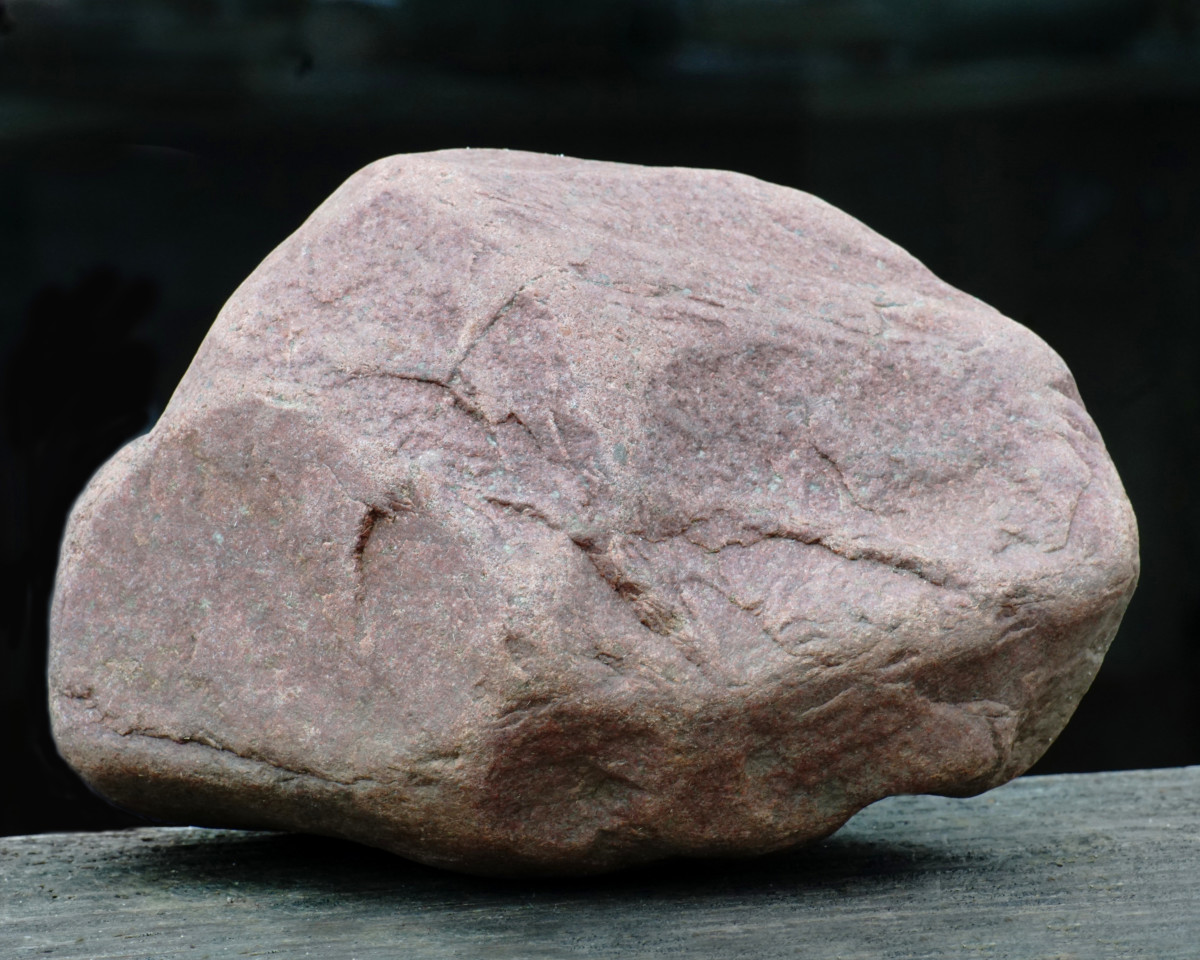 I found more rocks on the beach and wondered