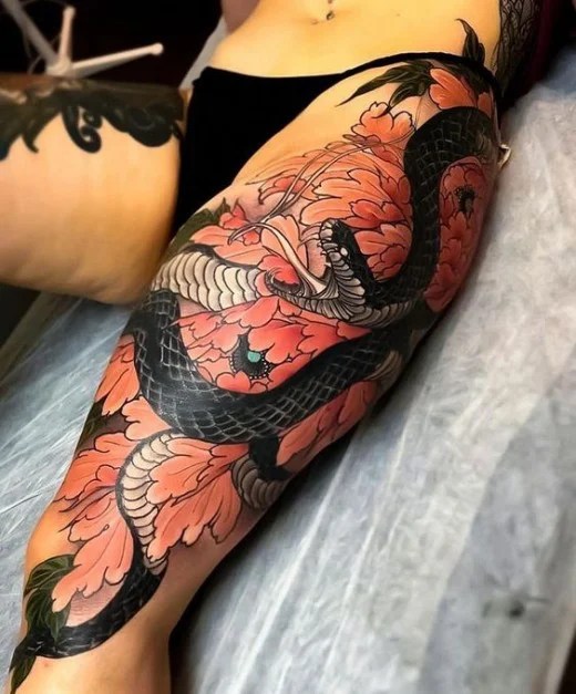 Tribal Tattoos X Tattoo Snake