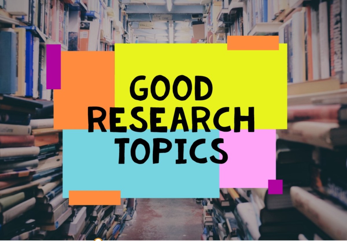 60 Good Research Topics With Examples And Ideas Owlcation