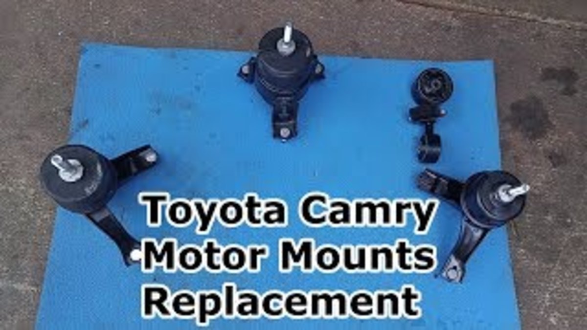 Toyota camry motor mount replacement (with video)
