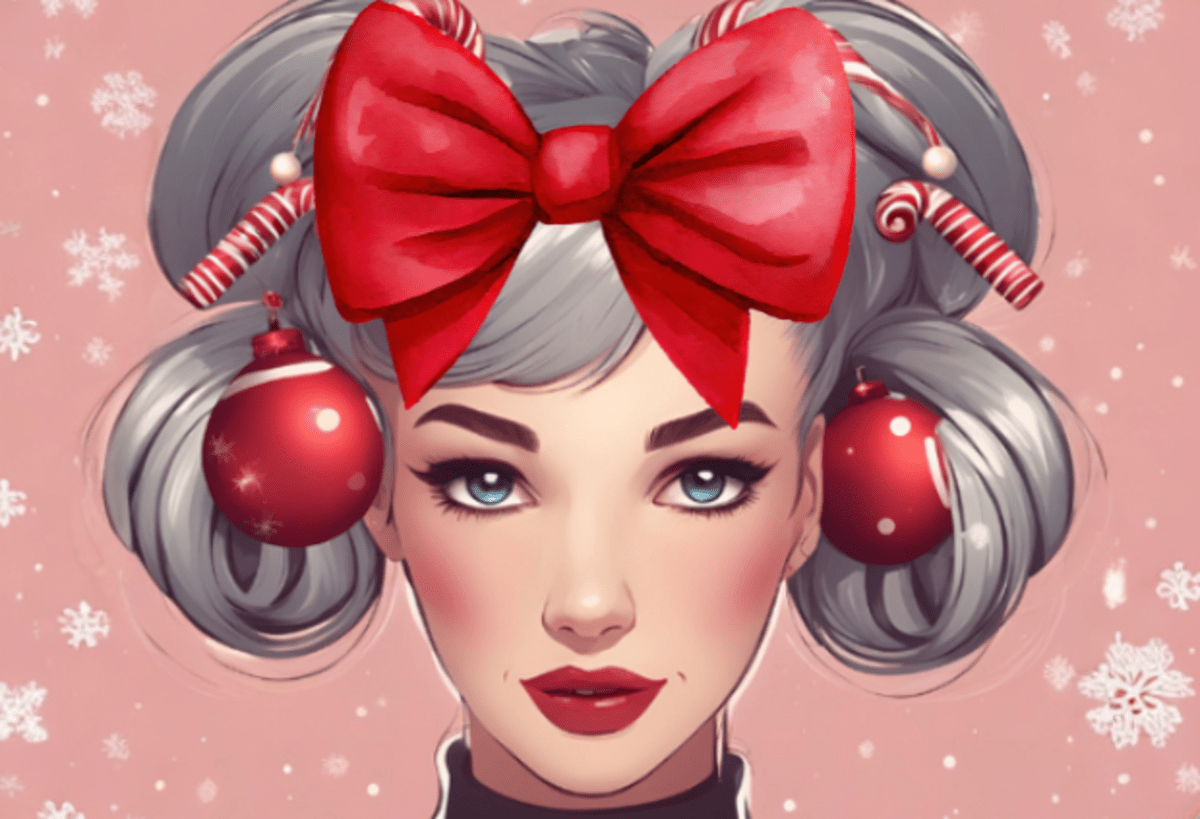 25+ crazy christmas hairstyles