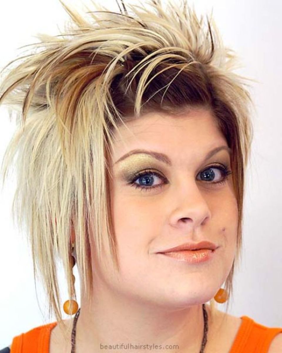 Short punk hairstyles 2015, punk rock haircuts for women