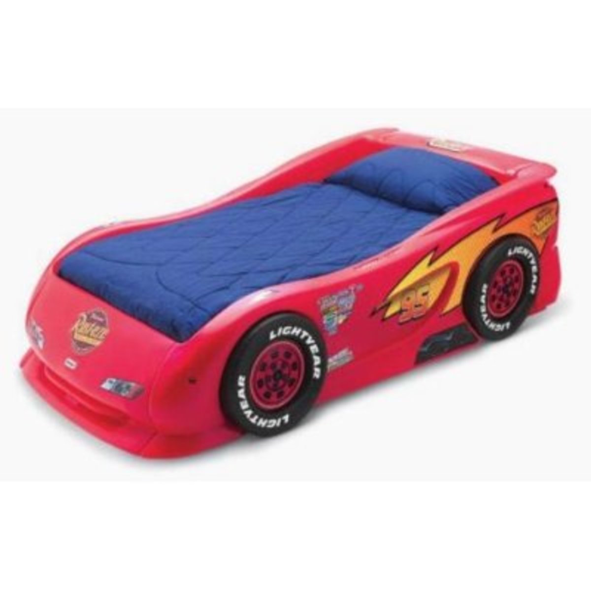 Lightning mcqueen tool bench and mac truck with sounds great christmas presents. Little Tikes Race Car Bed: A Buyer's Guide | HubPages