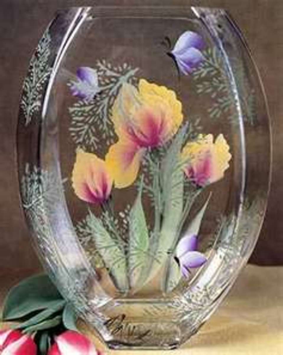 A pure acrylic resin based road marking paint that is specially formulated with high quality weather durable pigments. Hand-Painted Glass Crafts | hubpages