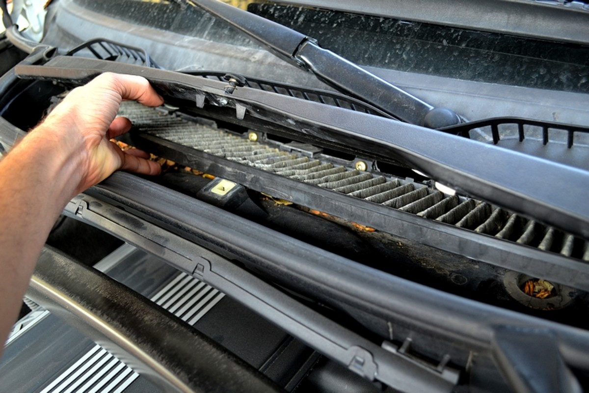 Bmw cabin air filter change