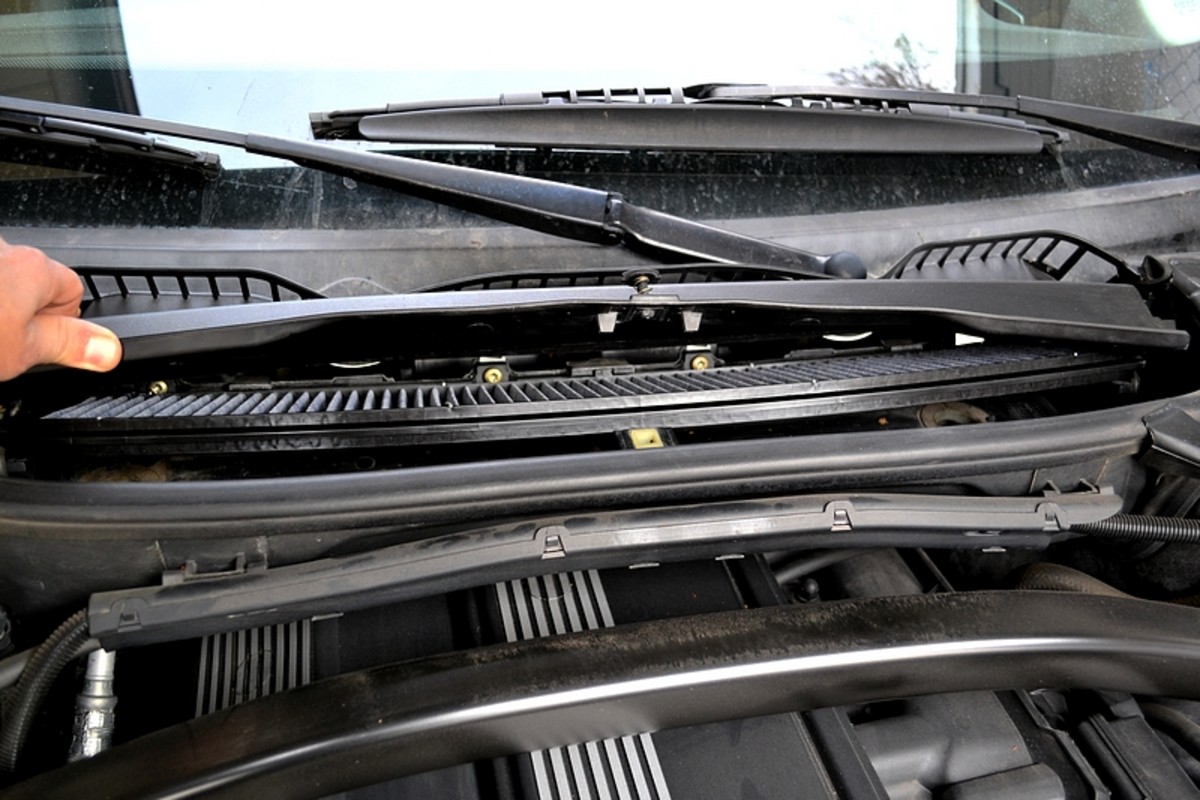 Bmw cabin air filter change