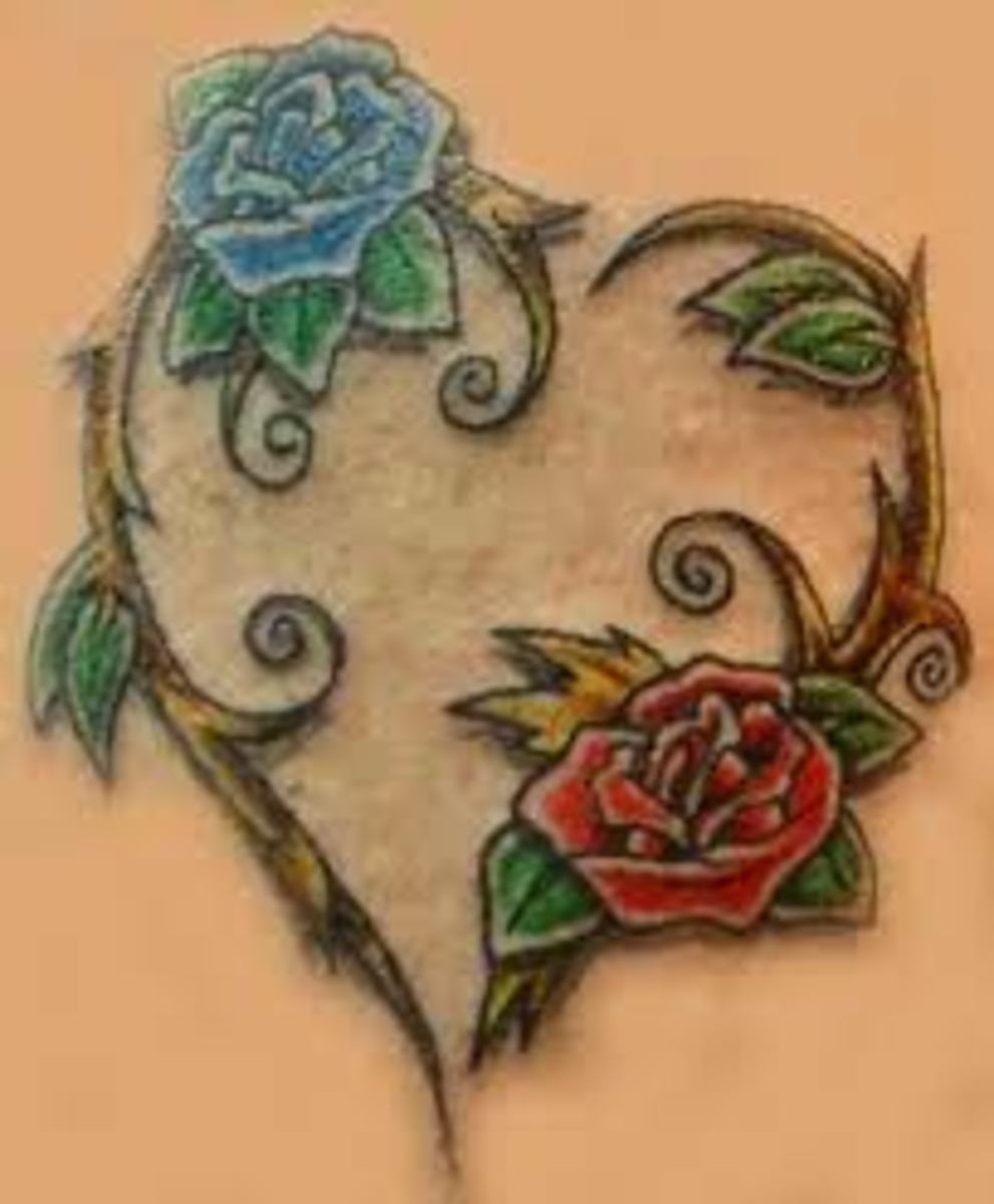 Infidel 753 and ranch chimp introduced me to another musical act for halloween, broken peach. Heart And Rose Tattoos And Designs-Heart And Rose Tattoo Ideas, Meanings, And Pictures | HubPages
