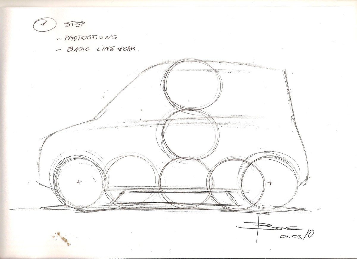 The editors of publications international, ltd. How to Draw a Simple Side View Car Sketch: Basic Steps ...