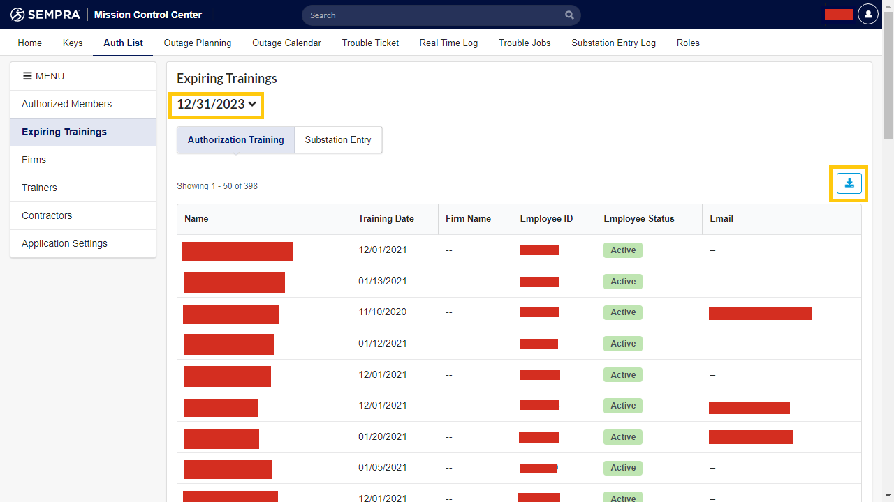 Auth List Mcc User Guide - Sunset Image Collection - 4K Quality