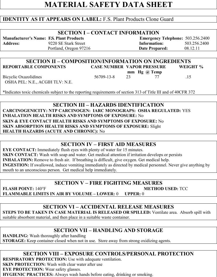 Safety data sheet components at norma shanks blog