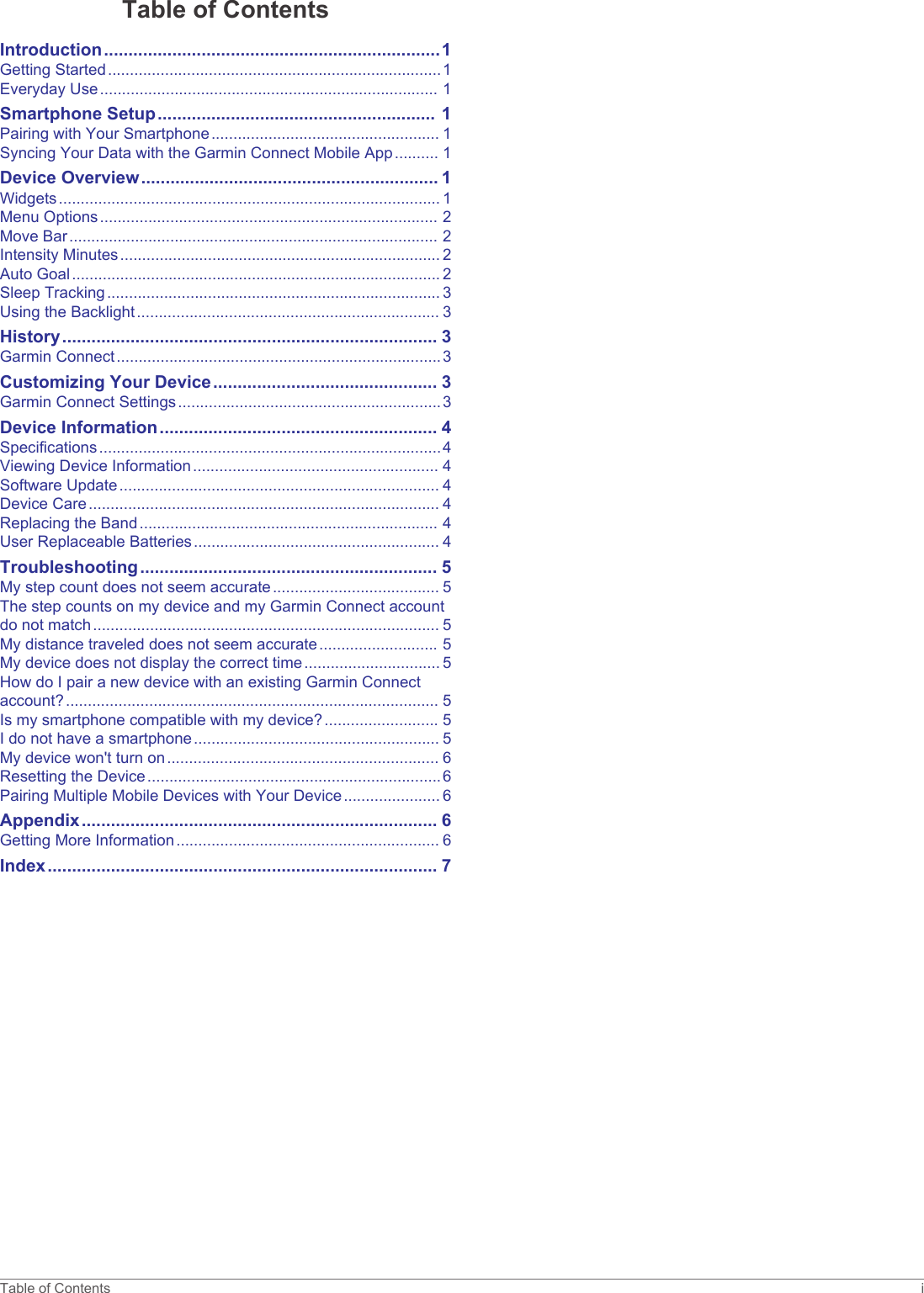 Vivofit 4 Owner's Manual OM EN