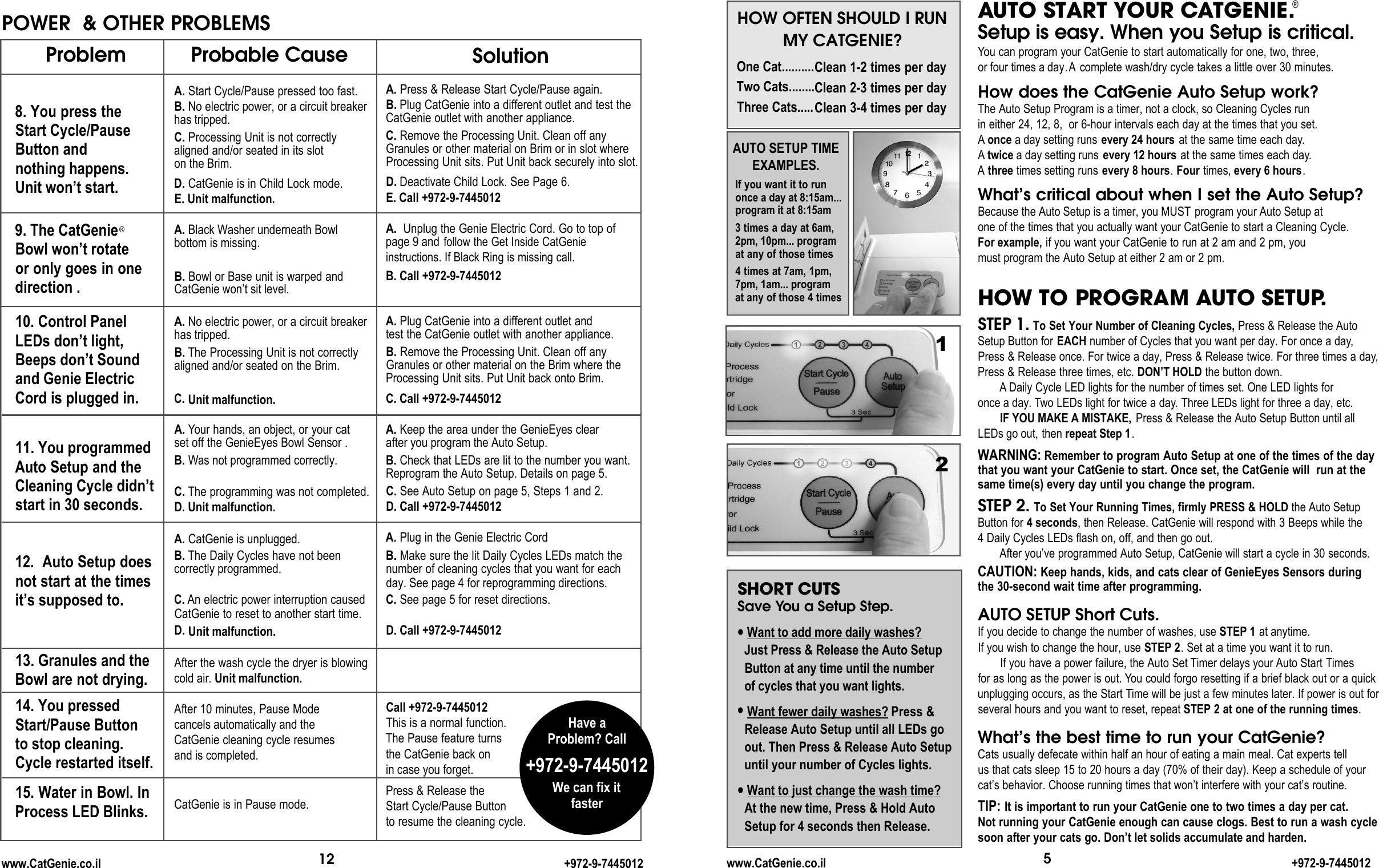 Discover why following some widely held beliefs ca. Petnovations Catgenie Self Flushing Self Washing Cat Box User Manual 2