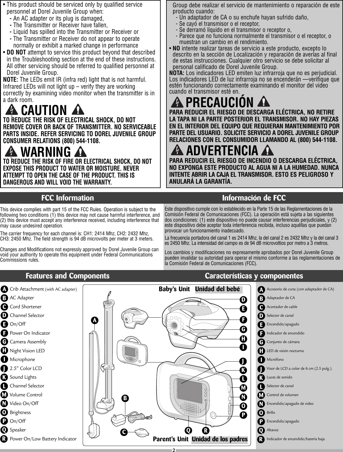 If you have friends or family who have recently become new parents, chances are you'll want to reach out to congratulate them, show your support, and offer help. Safety 1st Color View Video Monitor 8047 Users Manual 08047
