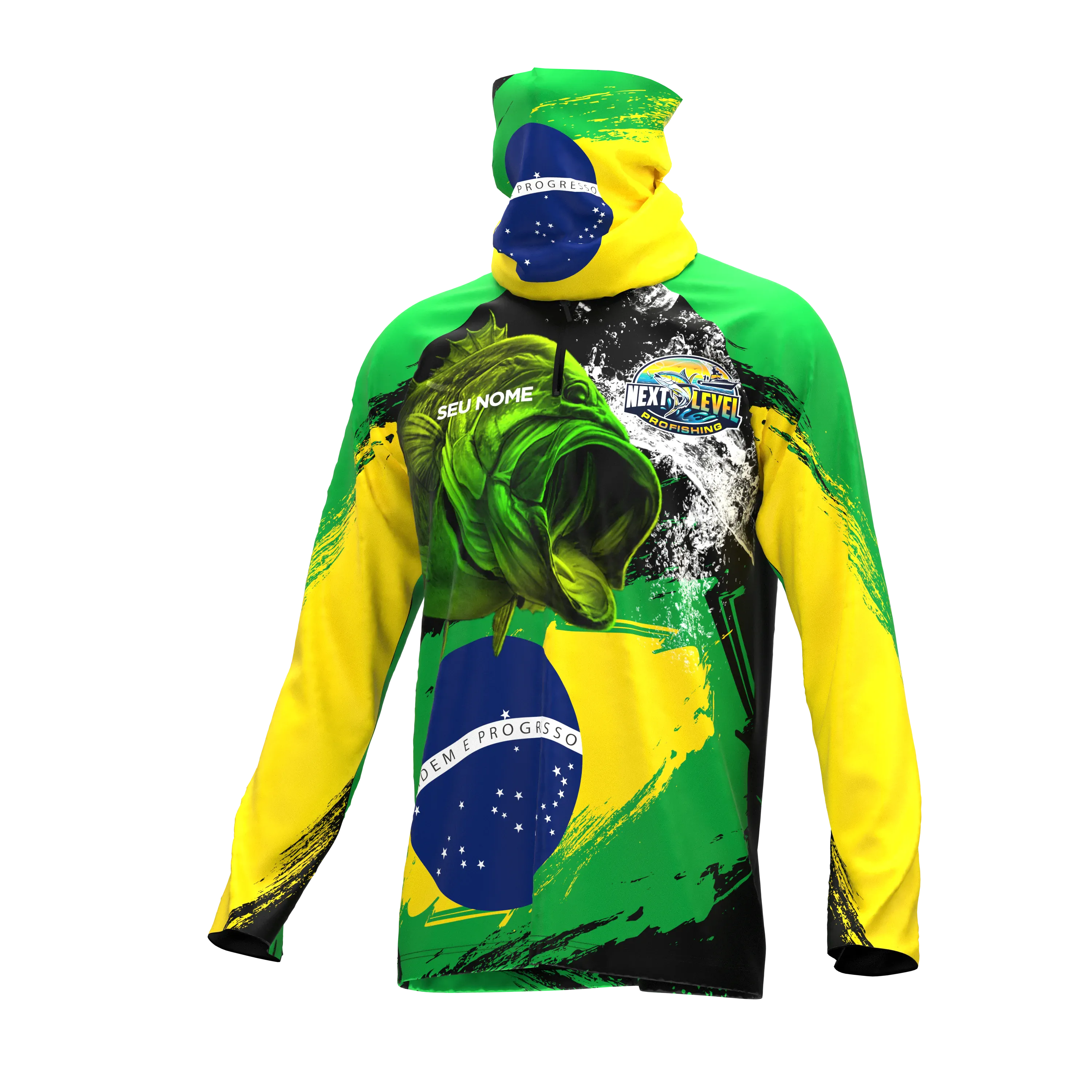 camiseta de pesca personalizada