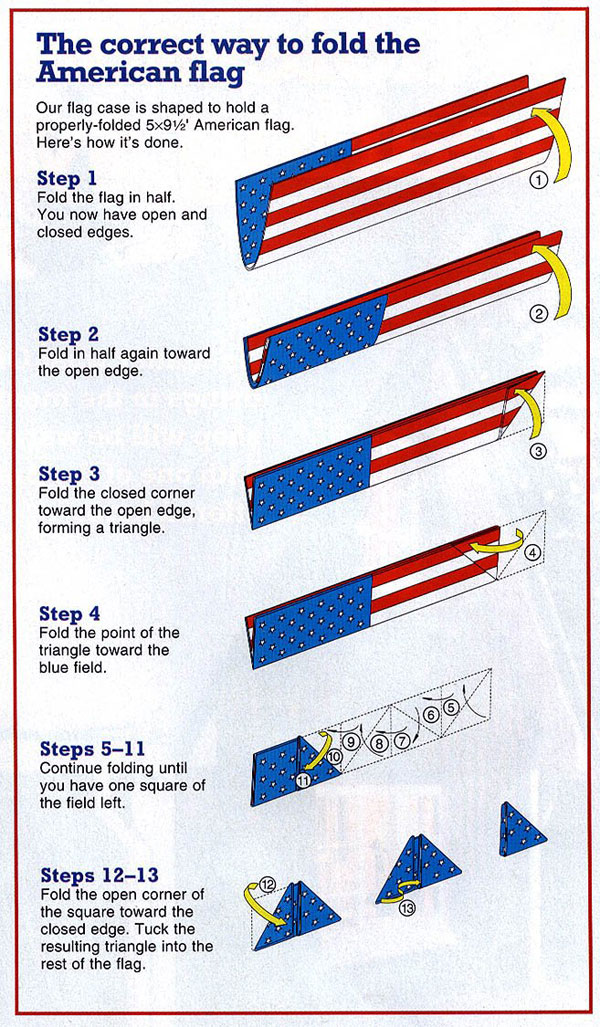 howtofoldaflag