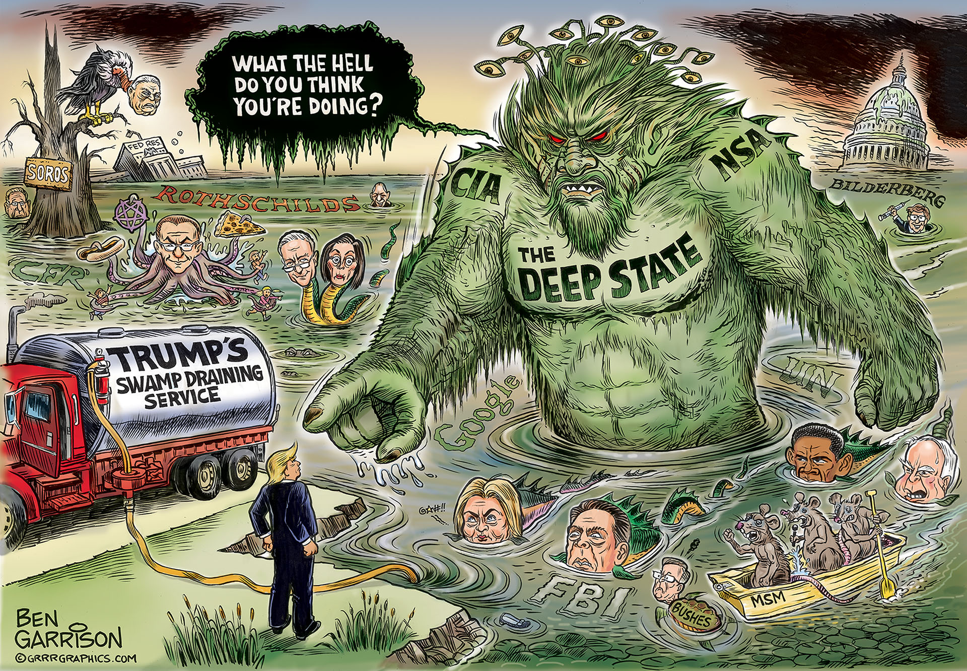 deep_state_swamp_ben_garrison