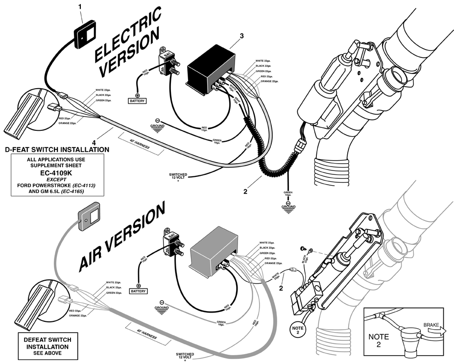 Jacobs exhaust brake wiring diagram