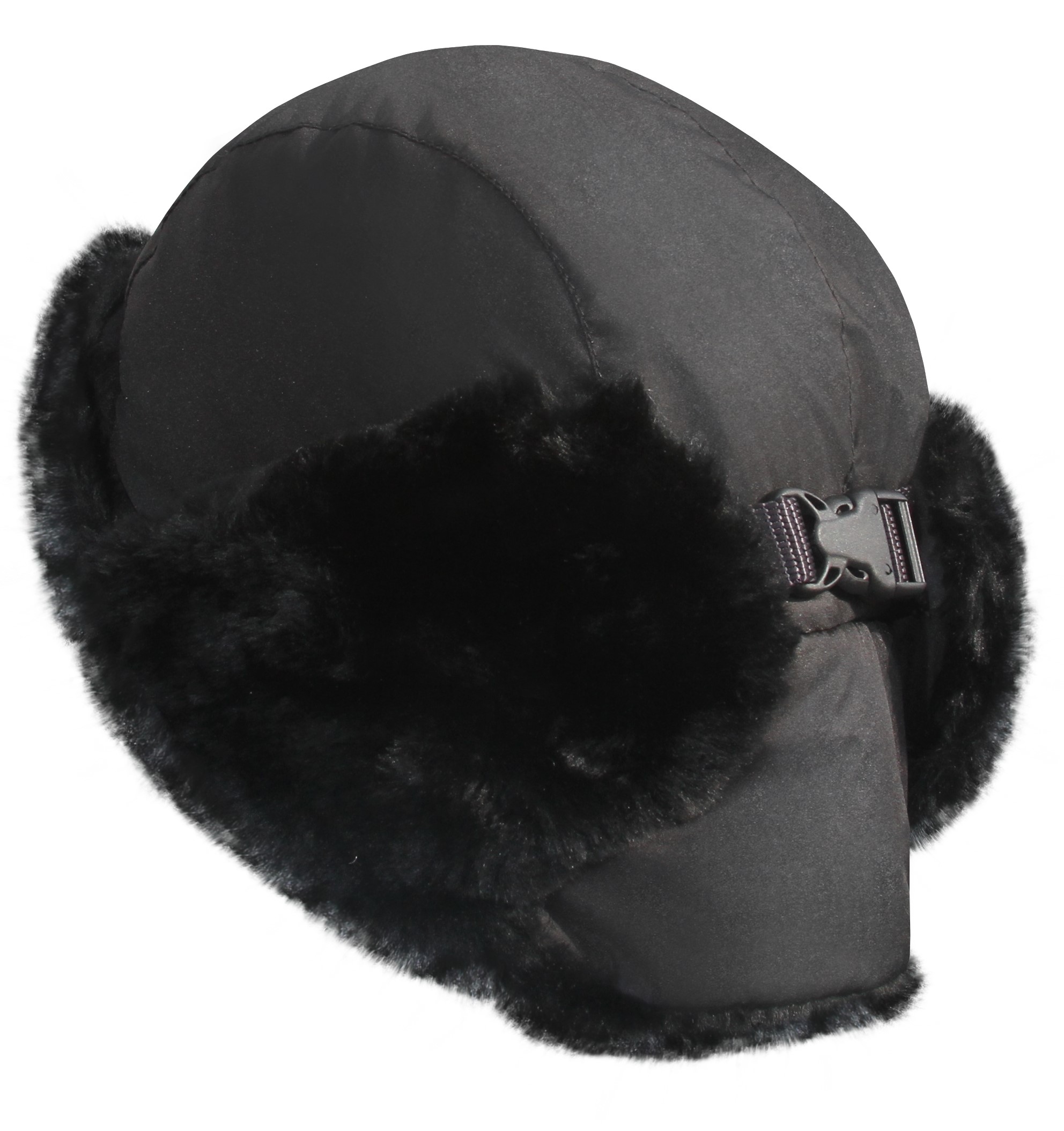 Buckle strap ushanka winter hat - Ushanka