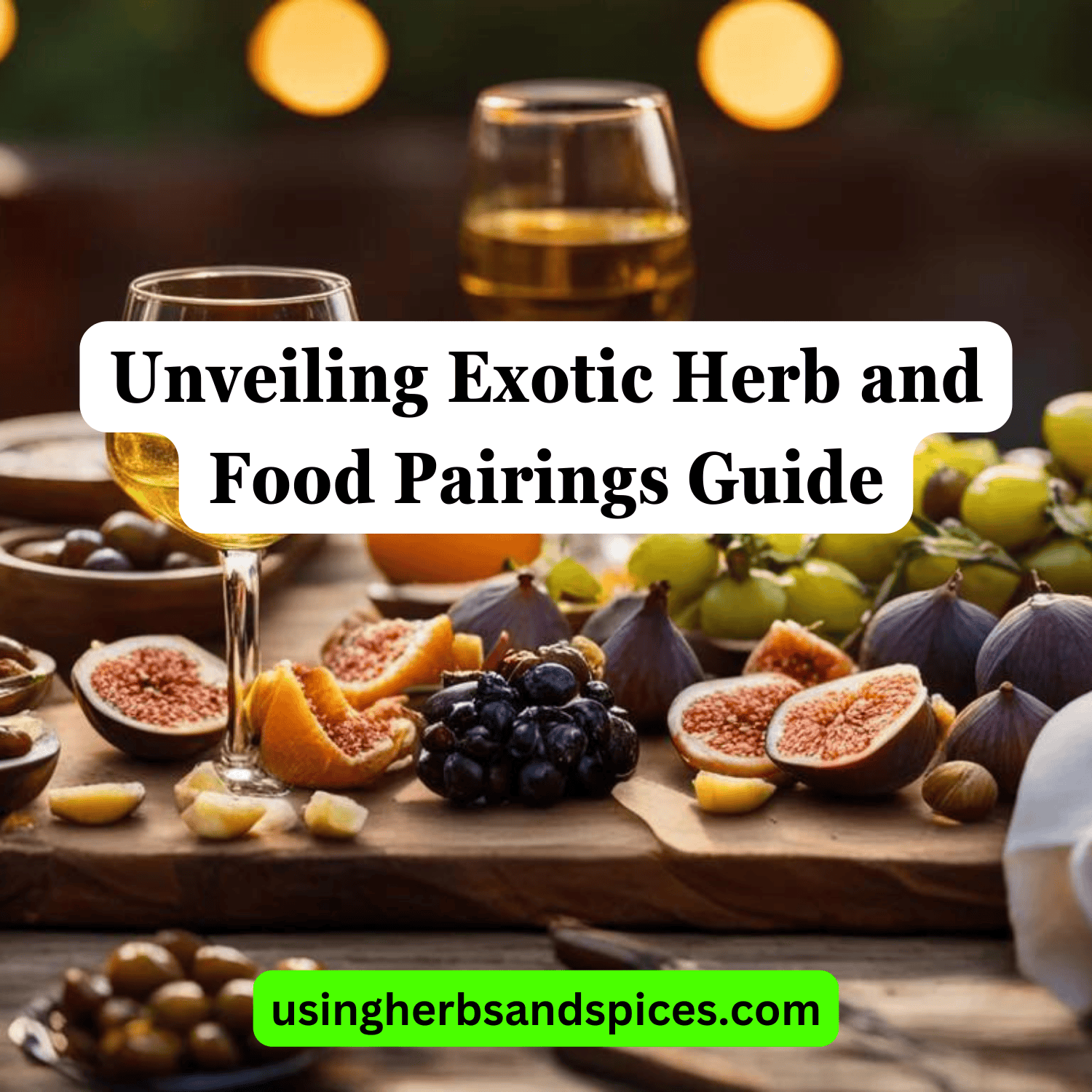 Unveiling exotic herb and food pairings guide