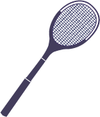 court tennis racquet