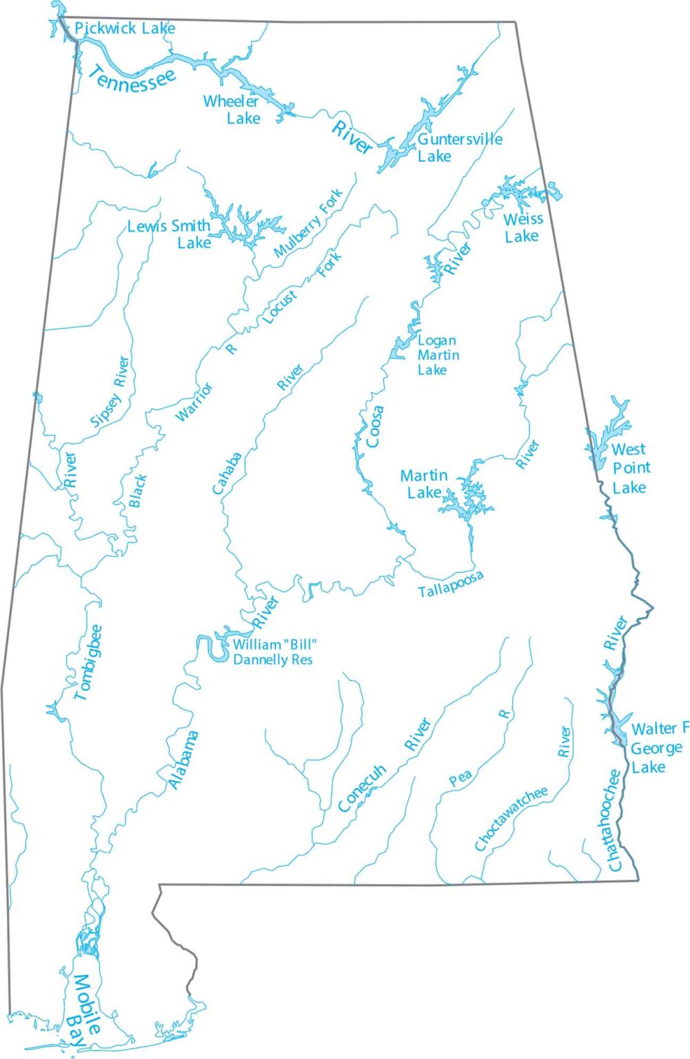 Alabama Zip Code Map US Maps Lakes And Rivers.