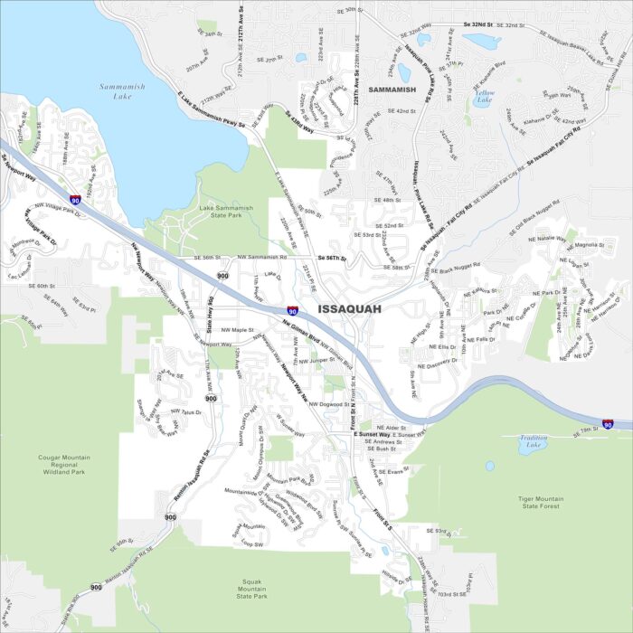 Map Of Issaquah Washington US Maps Issaquah Map Washington 700x700 