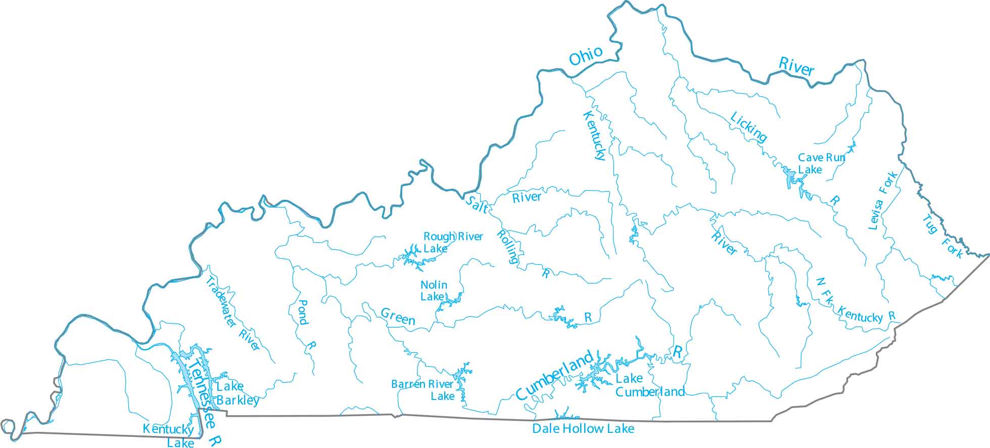 Kentucky Zip Code Map US Maps Lakes And Rivers.