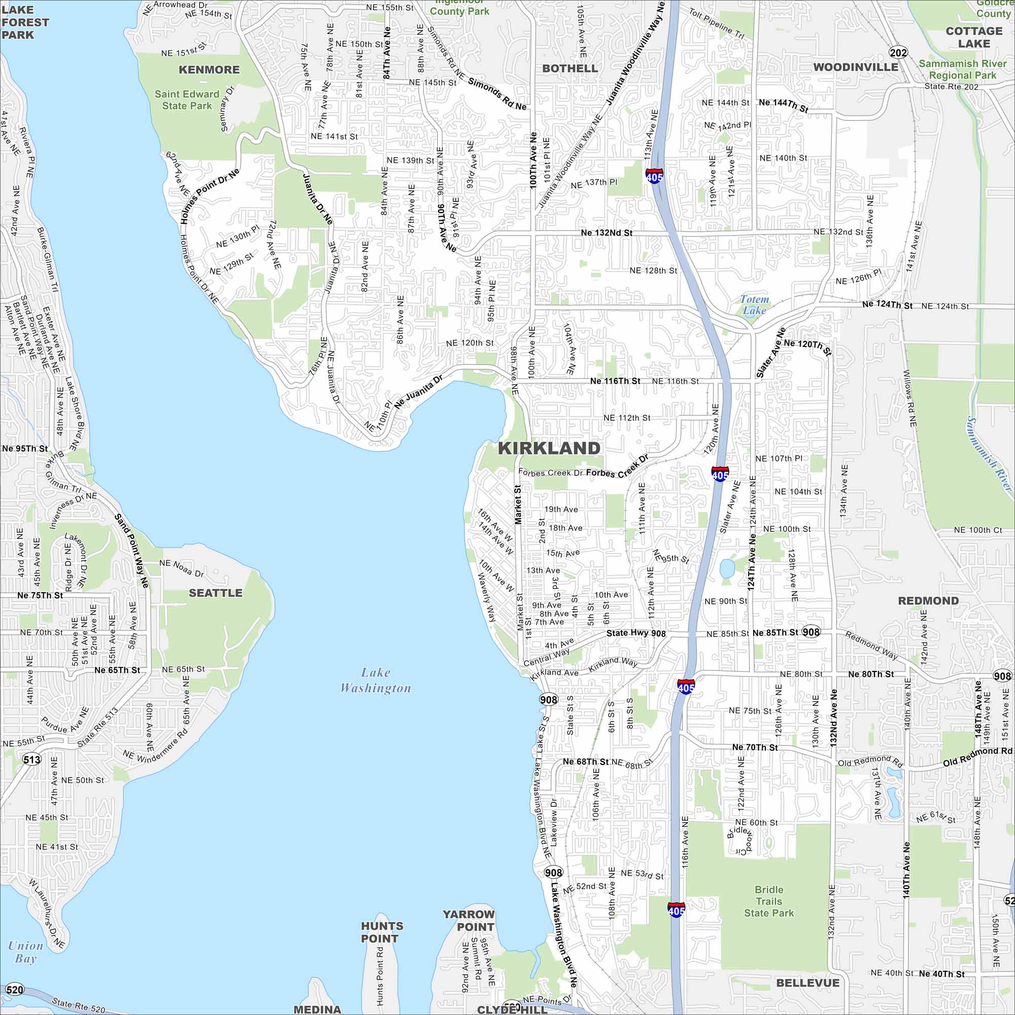 Map Of Spokane Valley Washington US Maps Kirkland Map Washington 