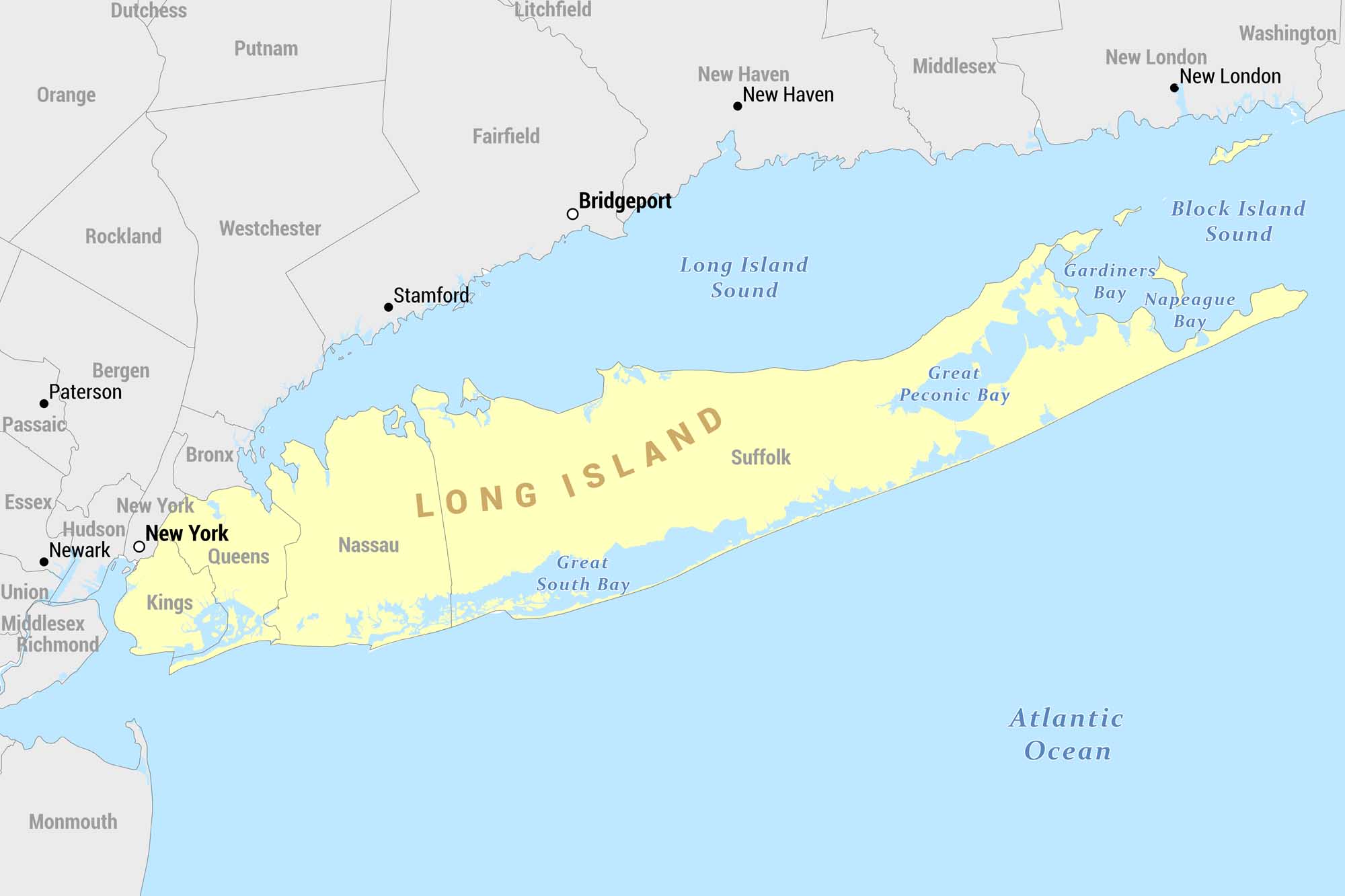 Leelanau Peninsula Map US Maps Long Island Map 