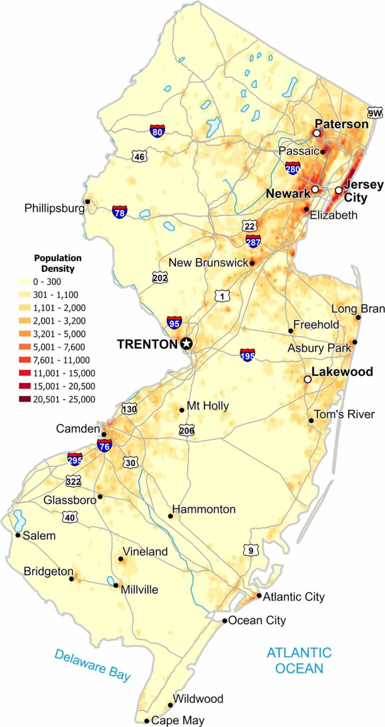 New Jersey Zip Code Map US Maps New Jersey Population Density Map 768x1450 